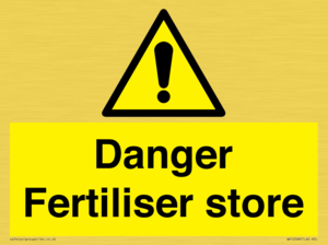 Danger Fertiliser store